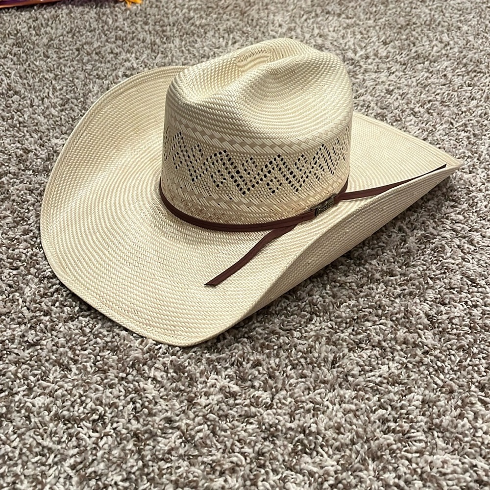 American Straw Cowboy Hat